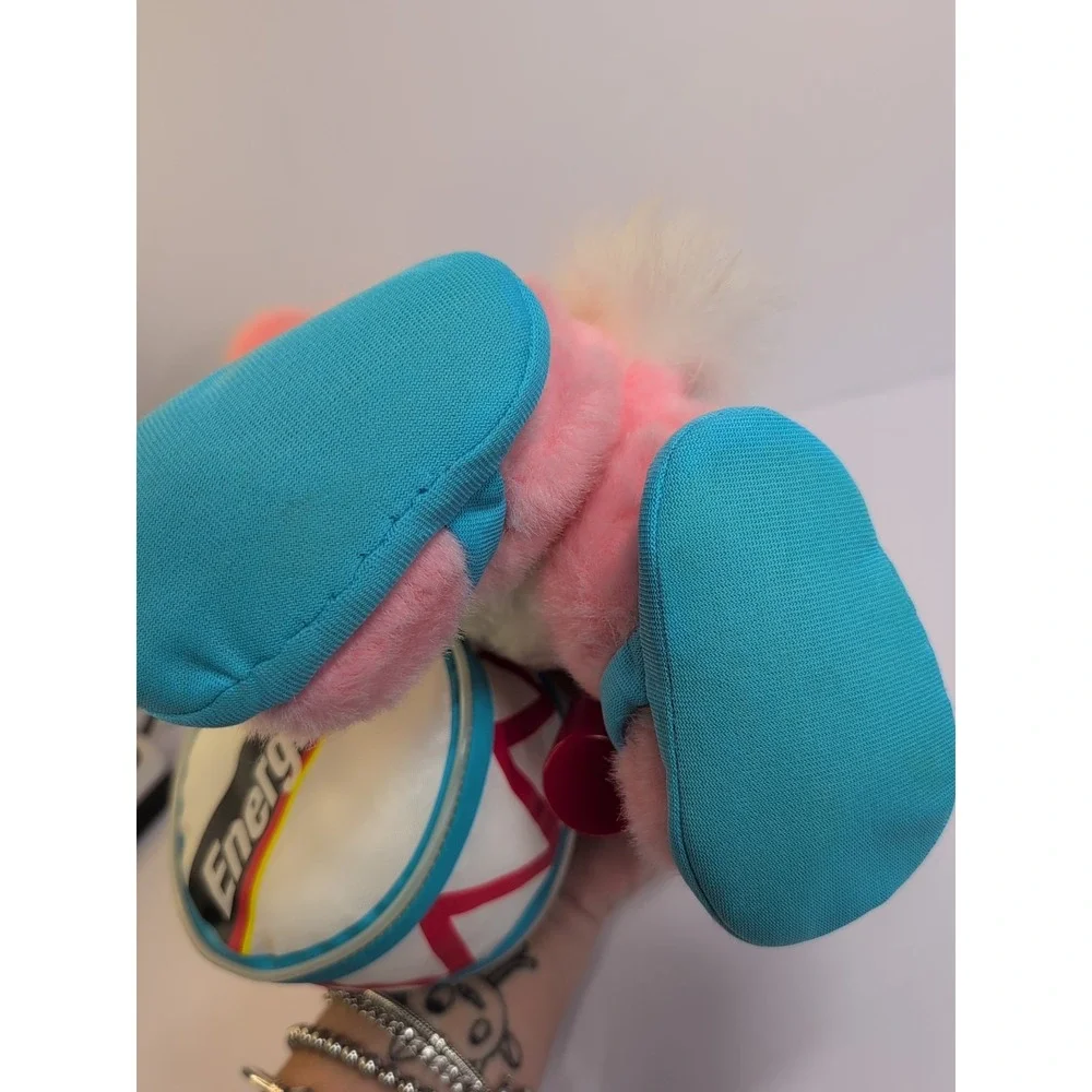 Engergizer Bunny Batteries Advertising with Drum Stuffed‎ Plush Toy Vintage
